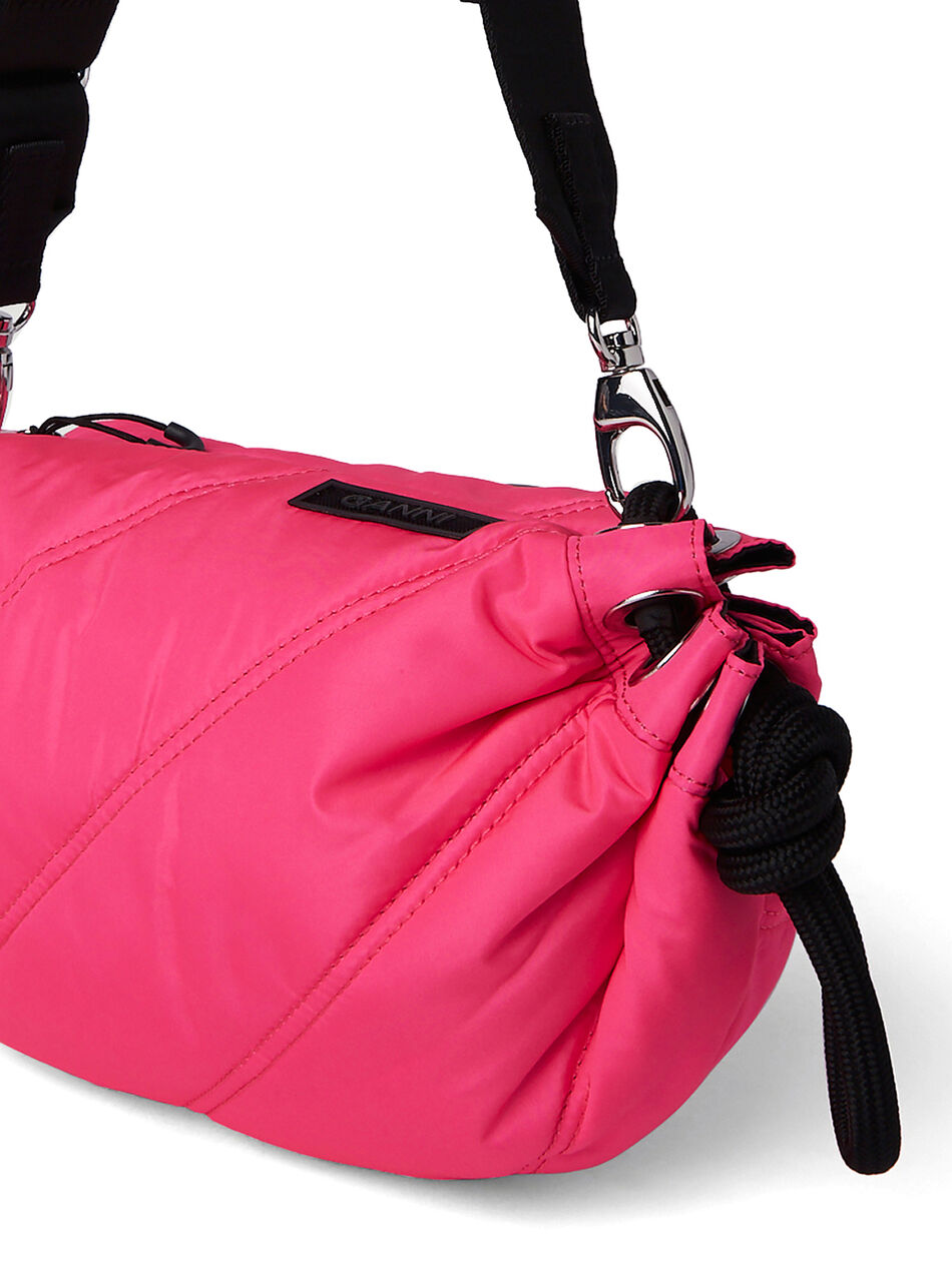 Quilted Tech Duffle Shoulder Bag