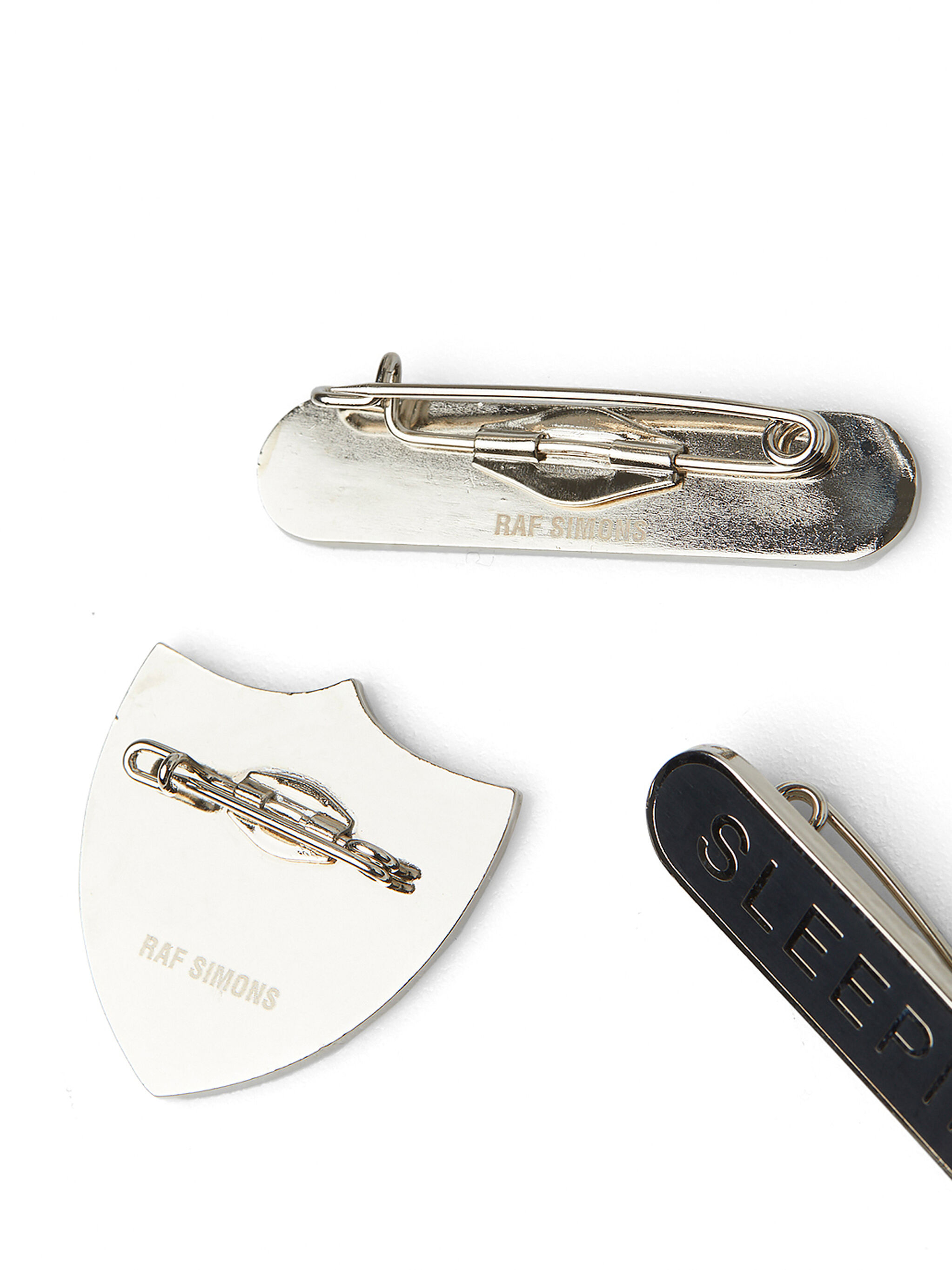 Raf Simons School Pin Set of Brooches | THE FLAMEL®