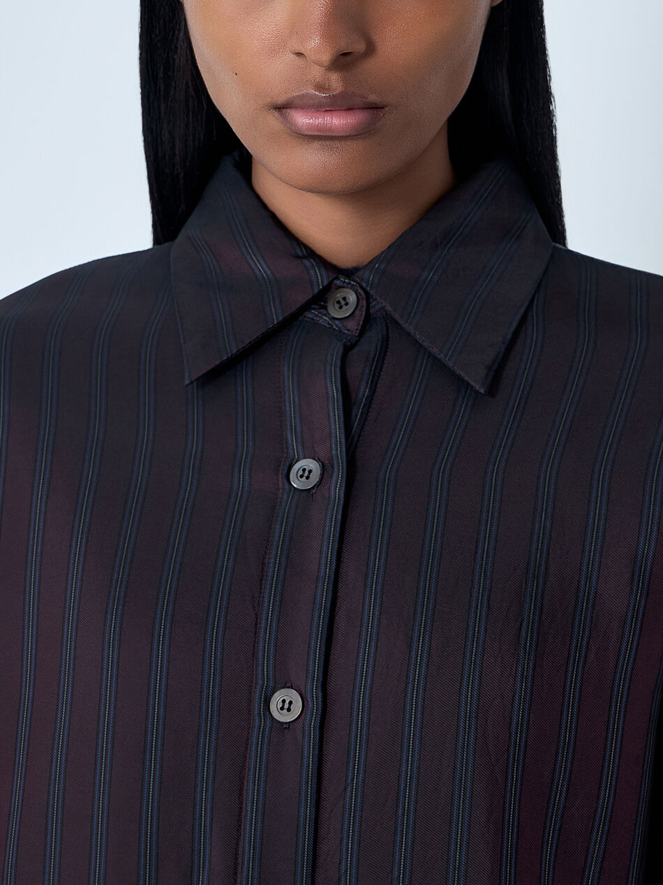 Striped Button-Down Shirt