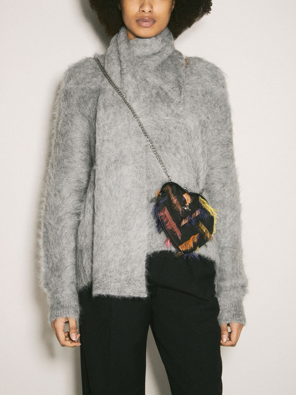 Belle Heart Frame Handbag