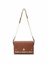Burberry Note Shoulder Bag in Brown Leather Brown flbur0239036brn