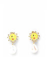 SAFSAFU Sun Clip On Earrings  flsaf0250010gld