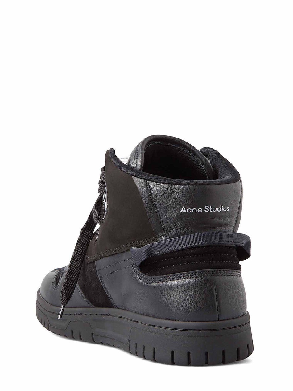 High Top Black Sneakers