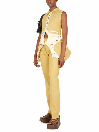 KIKO KOSTADINOV Sleeveless Jacket with Cut-Out Detail | THE FLAMEL®