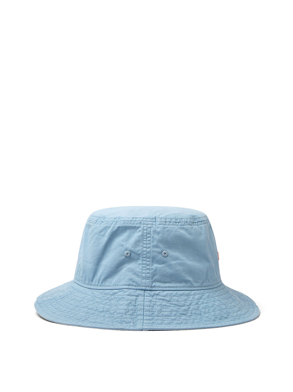 Face Patch Bucket Hat in Blue