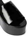 SIMON MILLER Blackout Platform Sandals in Black Black flsmi0249035blk