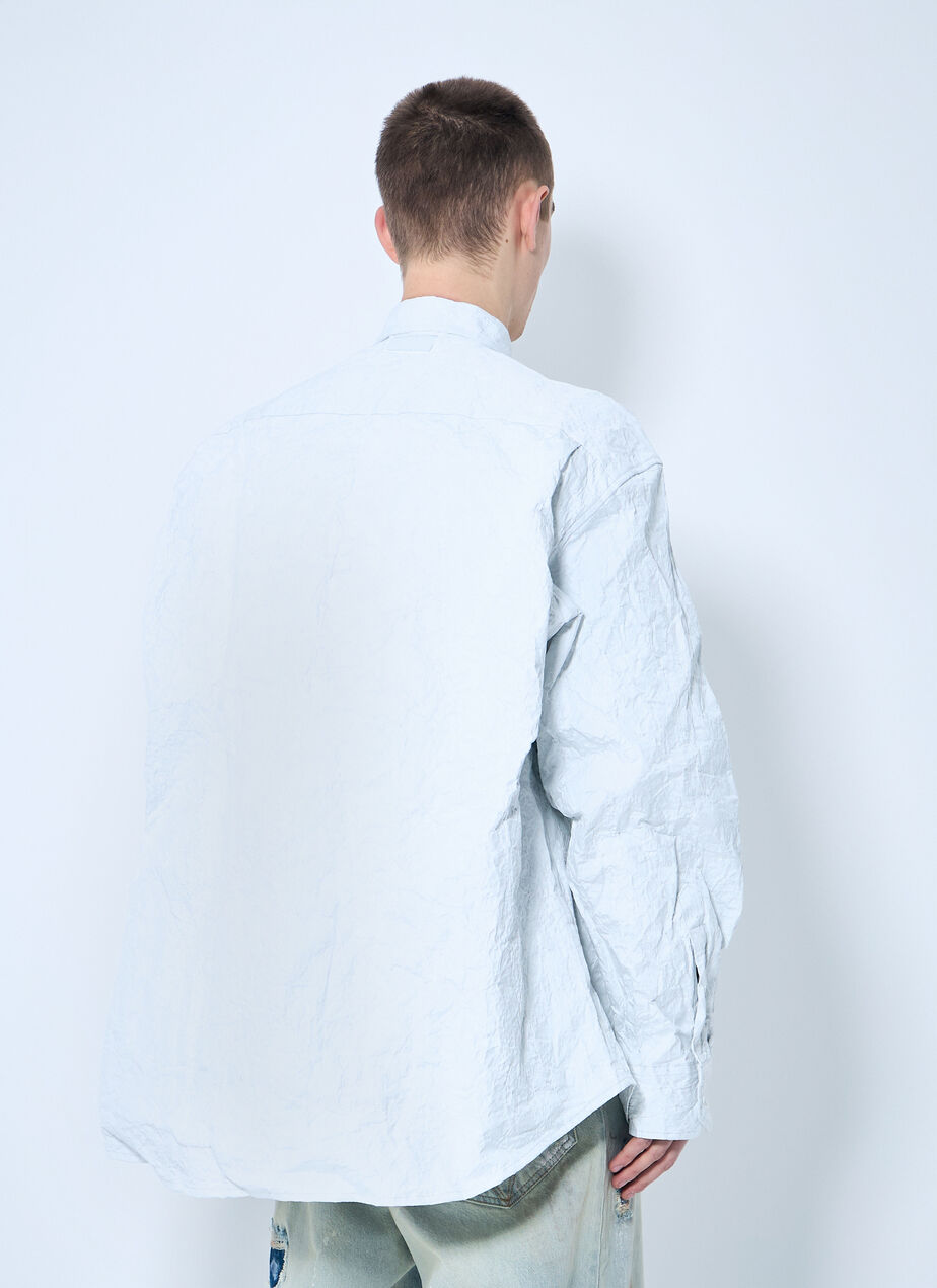 Metalized Wrinkled Shirt