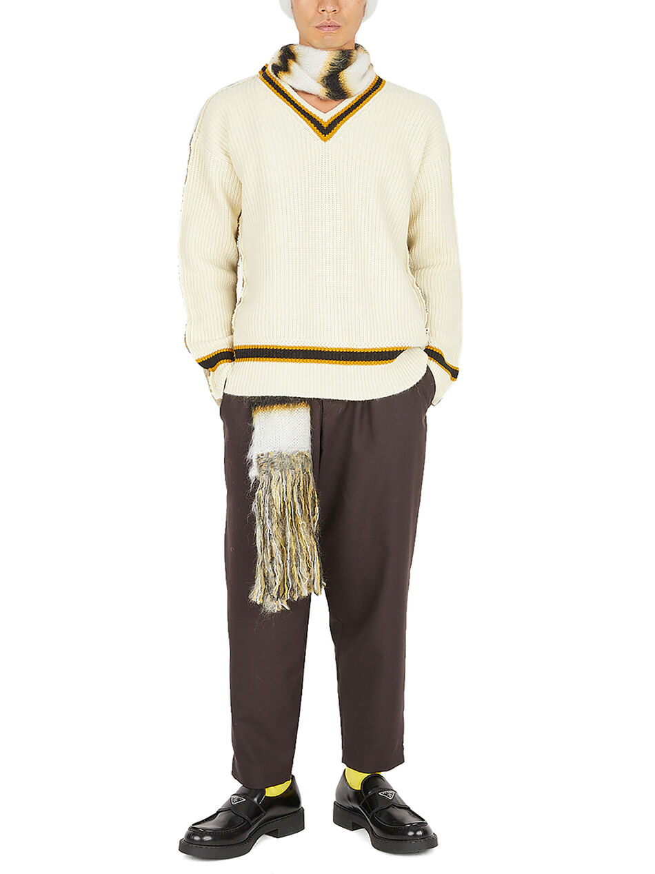 Elasticated Waist Tapered Pants