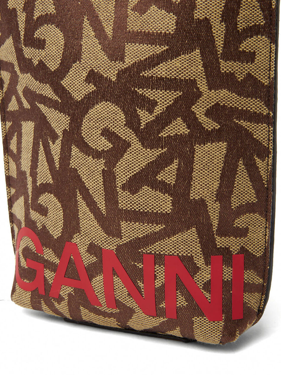 Banner Jacquard Small Shoulder Bag