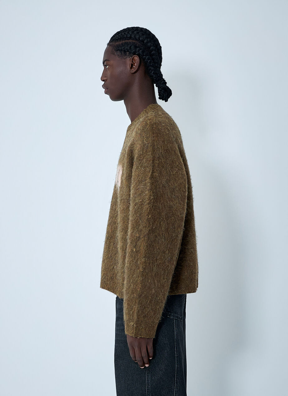 Brushed Mohair Sweater