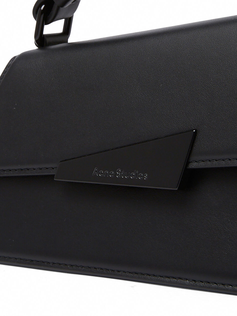 Distortion Mini Handbag in Black