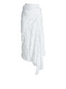_DENNJ_ Stamps Long Skirt 3  White fldnj0216130wht