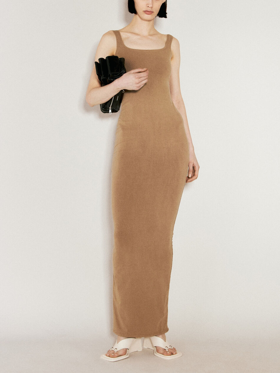 Square Neck Maxi Dress