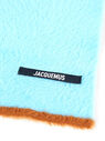 Jacquemus Sciarpa L’Echarpe Neve Azzurra Azzurro fljac0150035blu