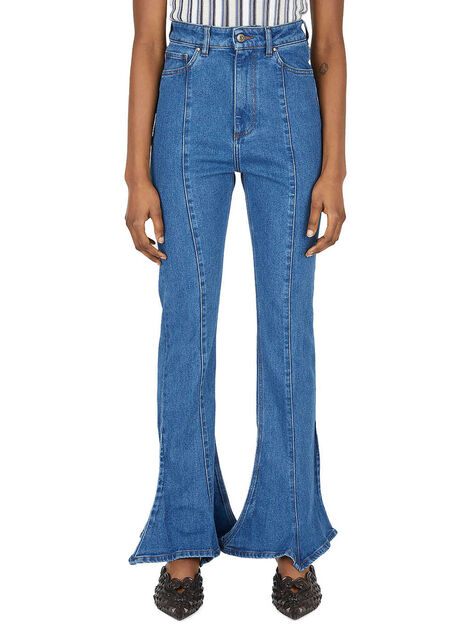 Five Pockets Flared Jeans