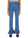 Y/Project Five Pockets Flared Jeans  flypr0248010blu