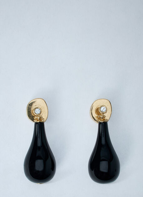 Onyx Drop Earrings