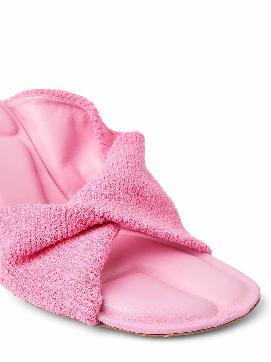 Scarpe con Tacco La Mules Bagnu Rosa