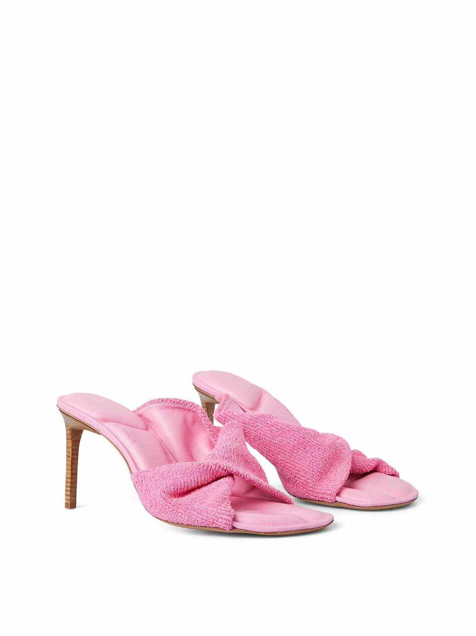 Scarpe con Tacco La Mules Bagnu Rosa