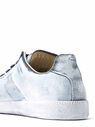 Maison Margiela Sneaker Replica in Pelle Effetto Pittura Bianco flmla0247034wht