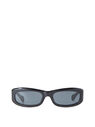 Port Tanger Saudade Sunglasses Black flprt0351005blk