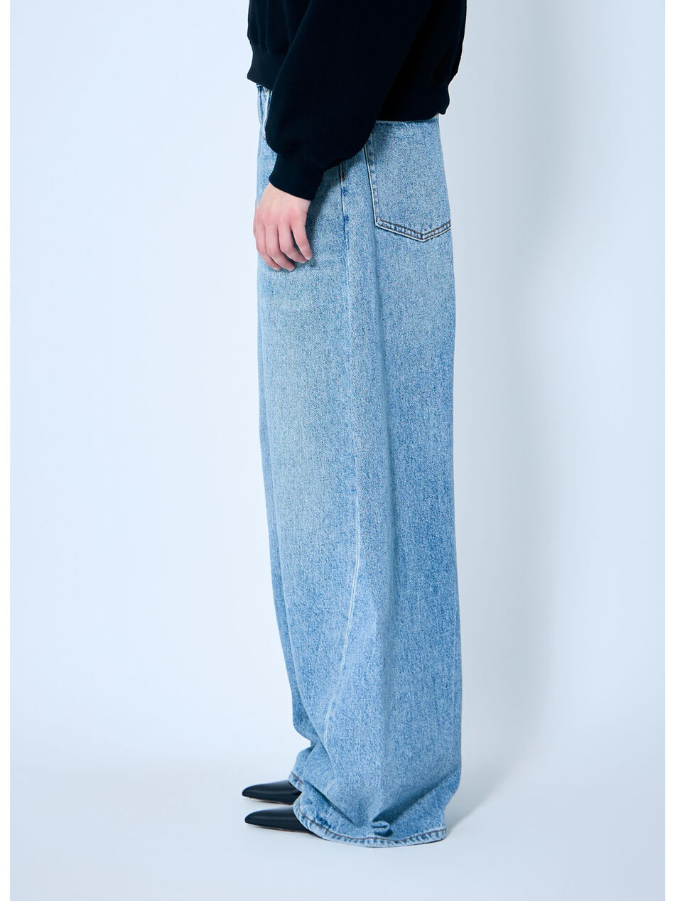 Oversized Round Low Rise Jeans