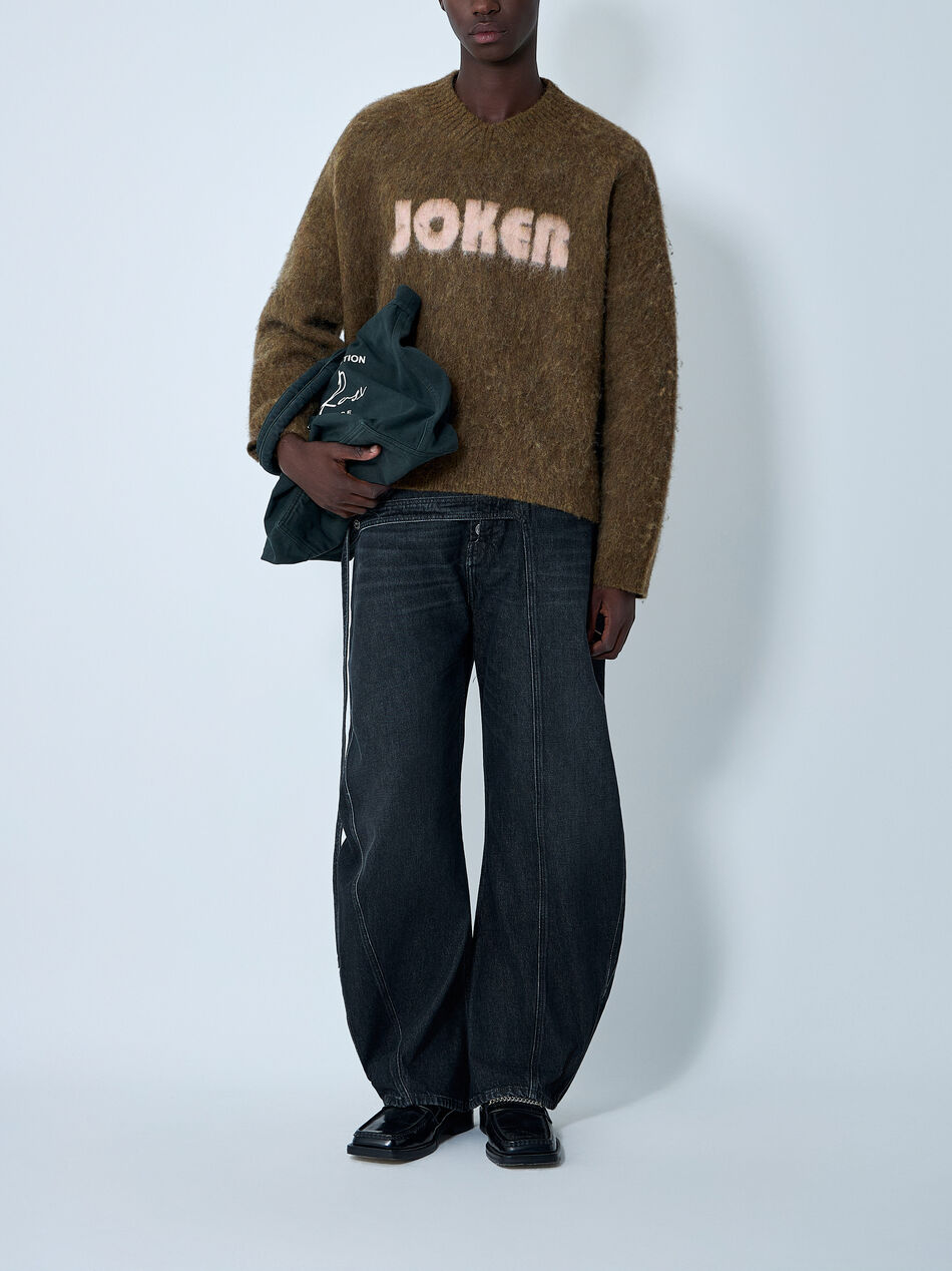 Brushed Mohair Sweater