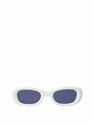 Gentle Monster Tambu White Sunglasses White flgtm0350012wht