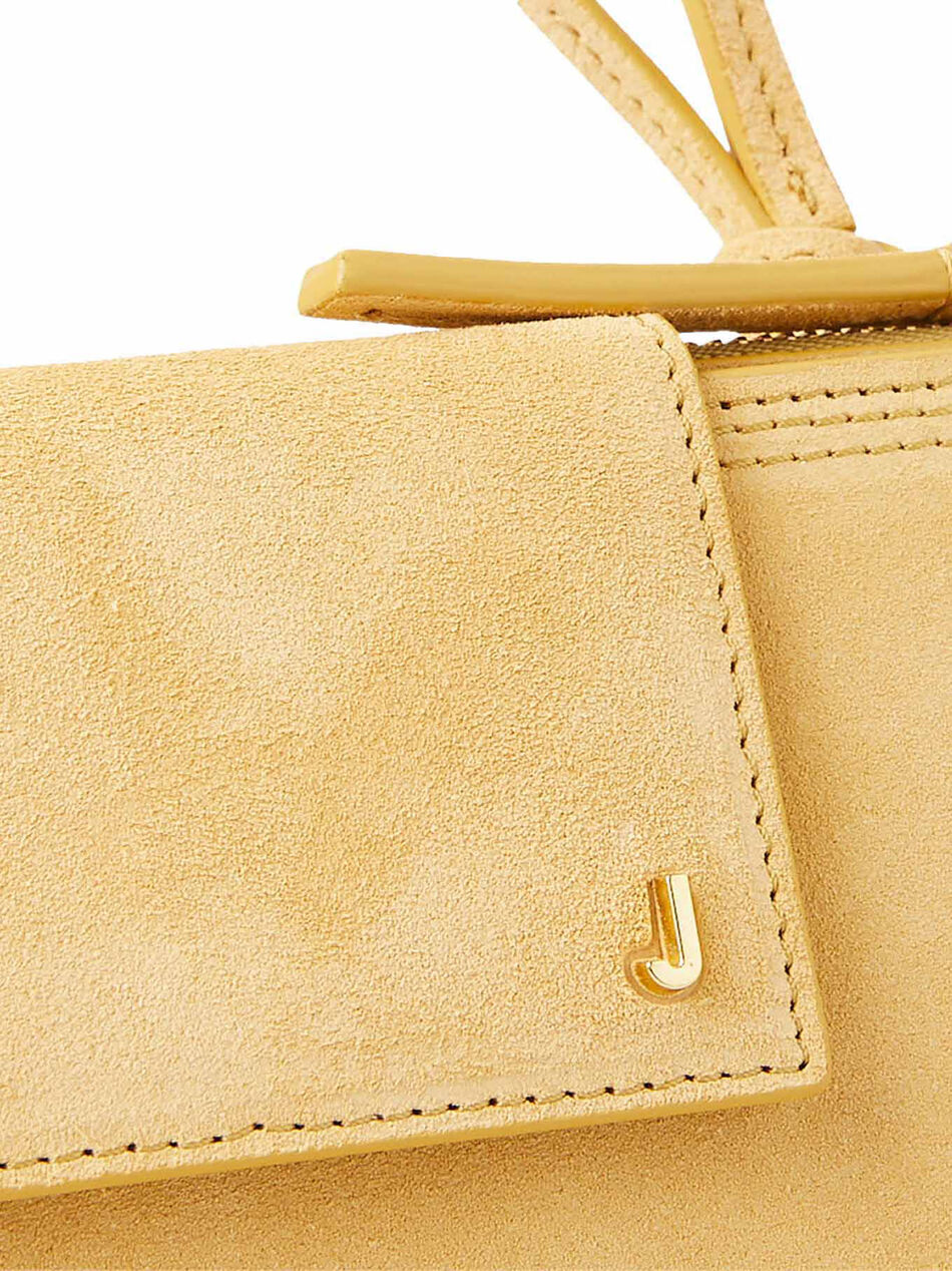 Pichoto Handbag in Suede Leather