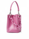 GANNI Diamond Bucket Bag Pink flgan0250026pin
