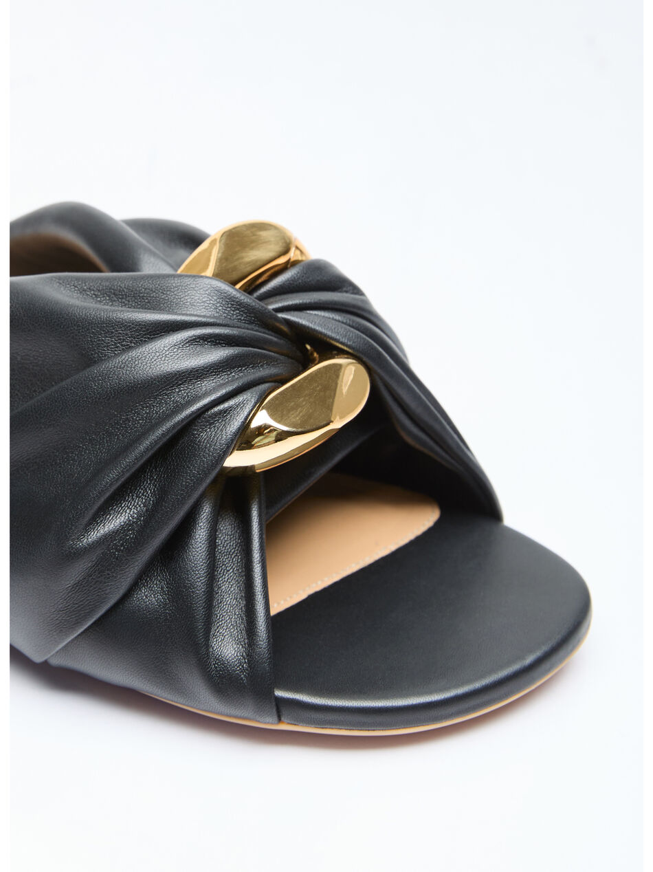 Corner Leather Flats