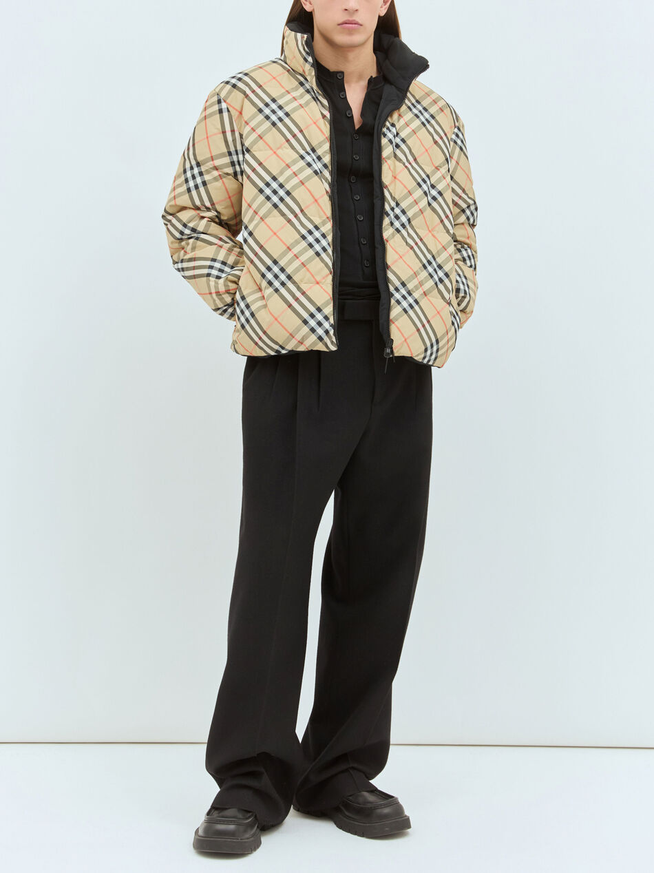 Reversible Check Jacket