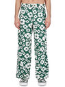 Marni x Carhartt Floral Print Pants Green flmca0150014grn