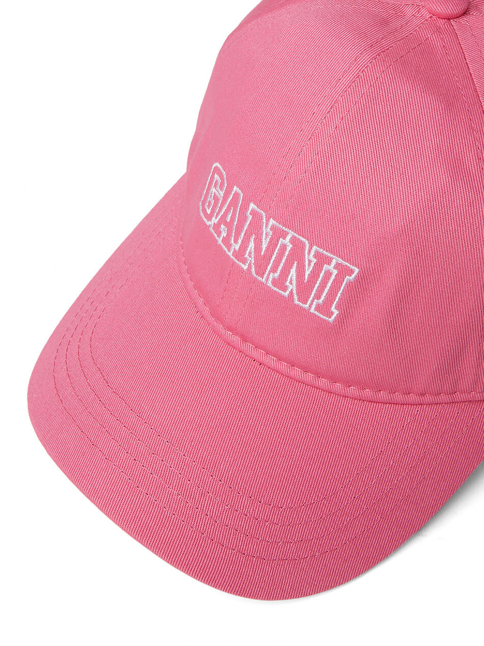 Logo Embroidery Baseball Cap in Pink