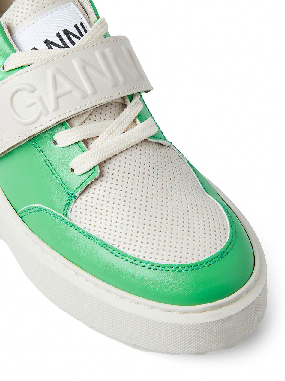 Sporty Cupsole Sneakers in White