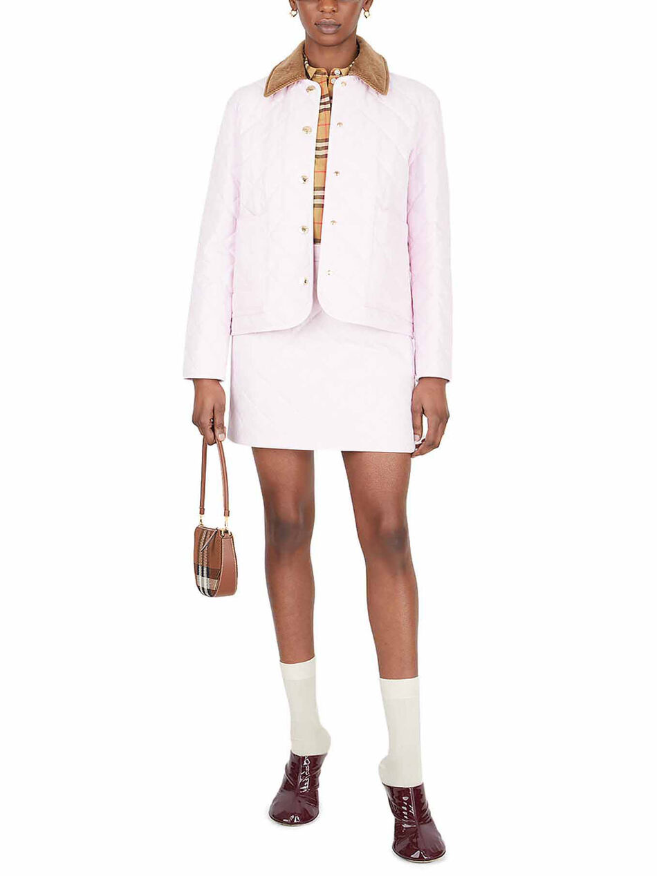 Pink Quilted Dranefield Jacket