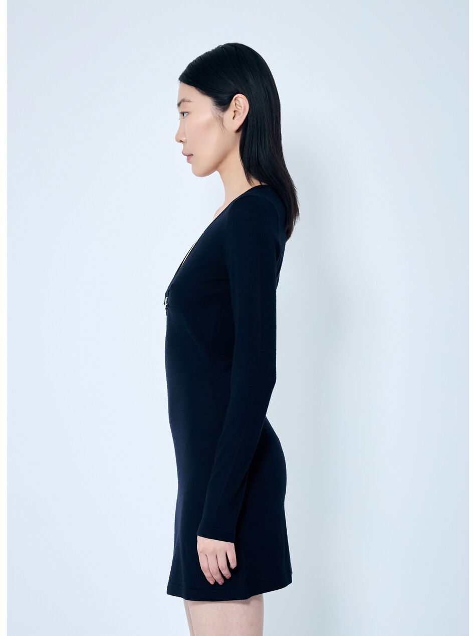 M-Placky Long Sleeve Dress