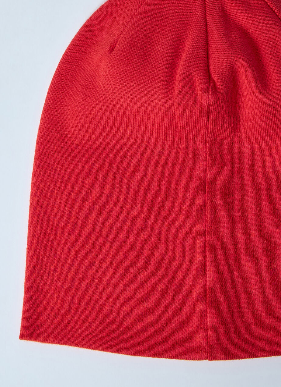 Logo Motif Beanie Hat