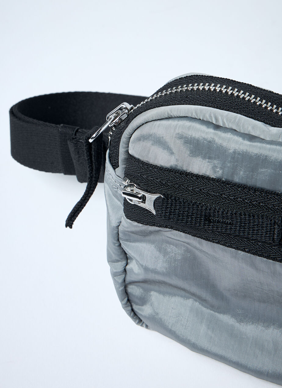 Nylon Metal Crossbody Bag