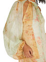 Acne Studios Balloon Sleeve Dress Green flacn0250012grn