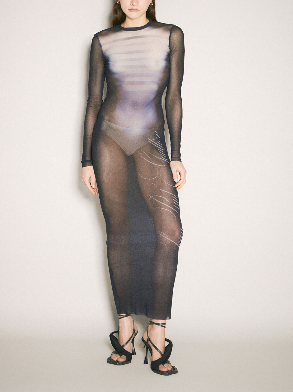 Le Mâle Crewneck Maxi Dress