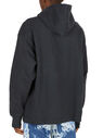 Acne Studios Logo Hooded Sweatshirt Navy flacn0150030blk