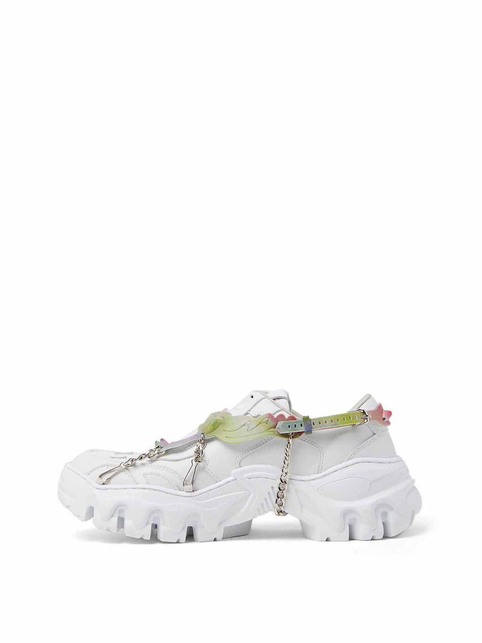 Boccaccio II Harness White Sneakers