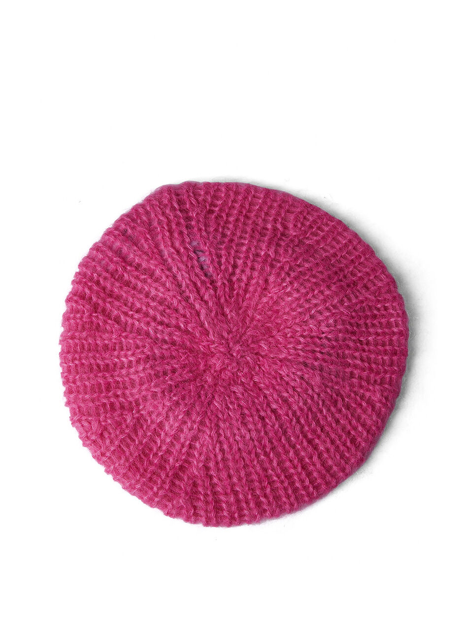 Brushed Knit Beret