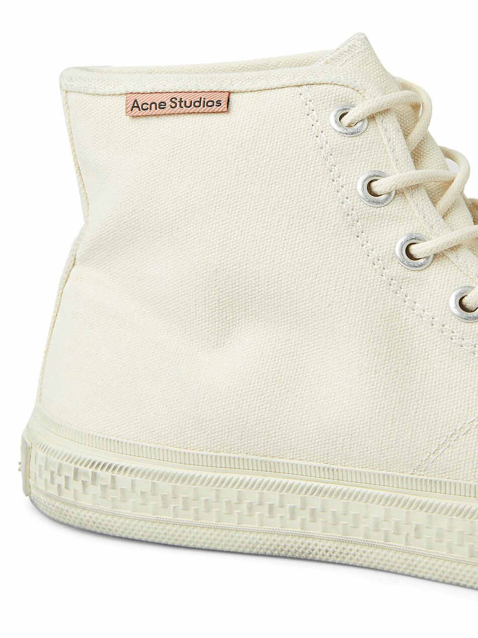 High Top White Sneakers