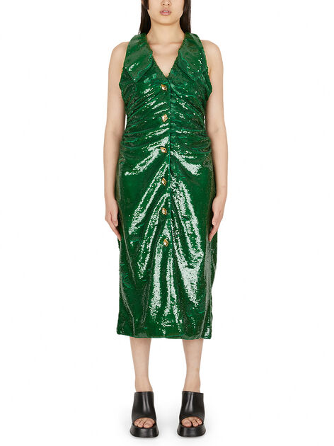Sequin Mid Length Dress