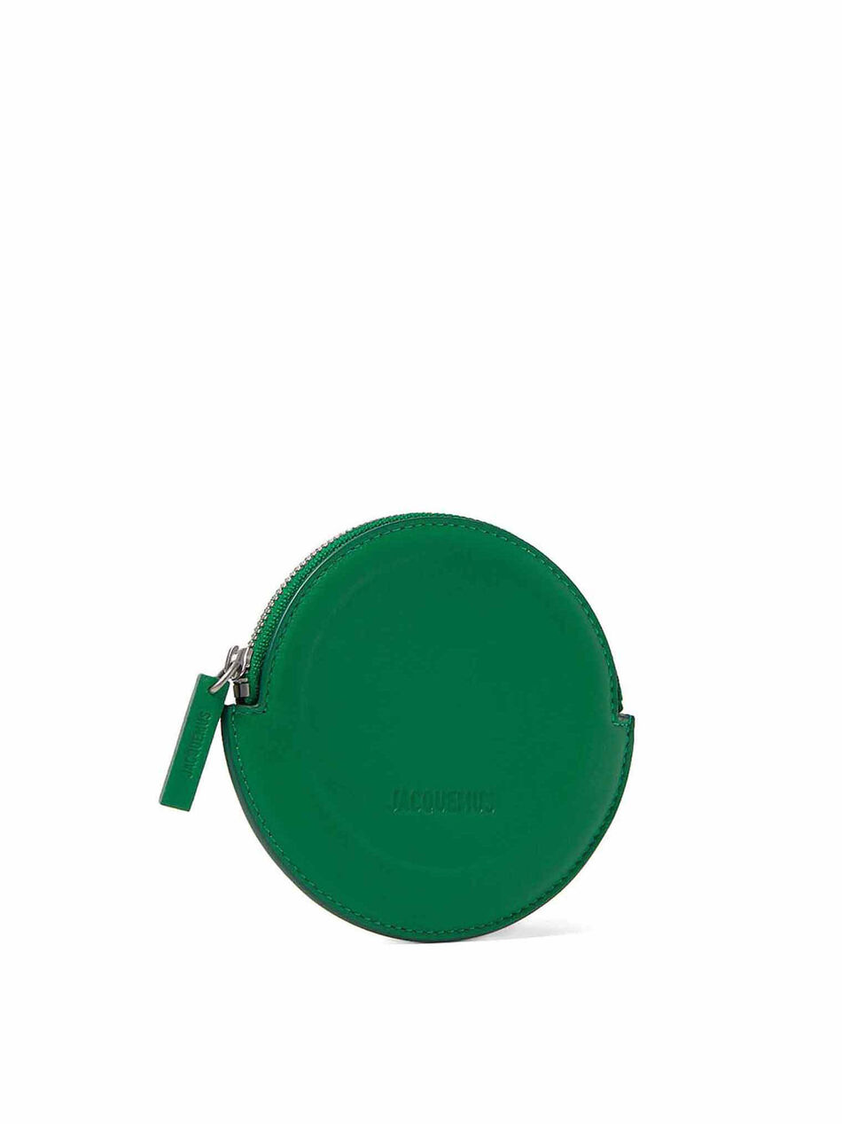 Le Rond Wallet in Green Leather