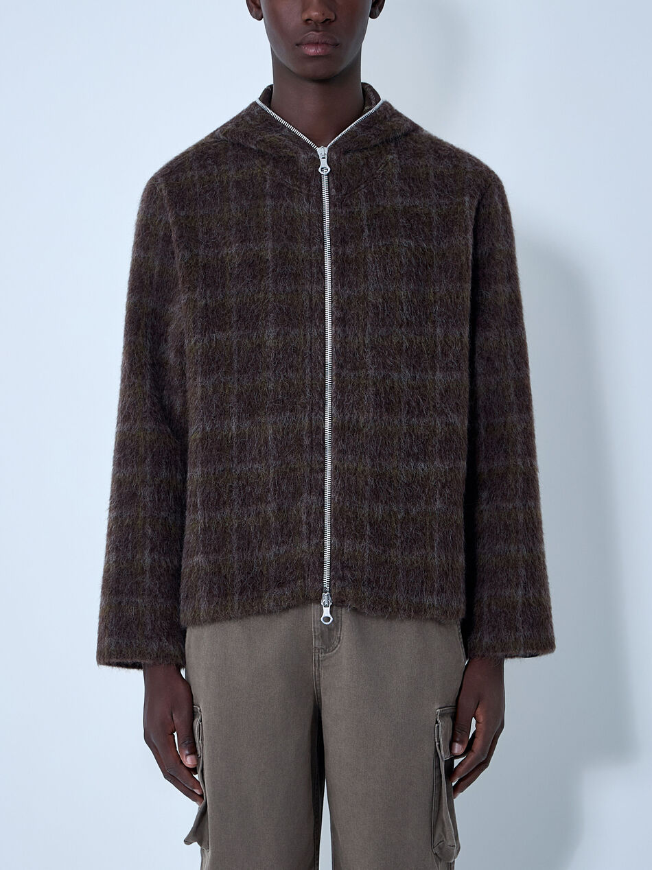 Full Zip-Up Hooded Jacket