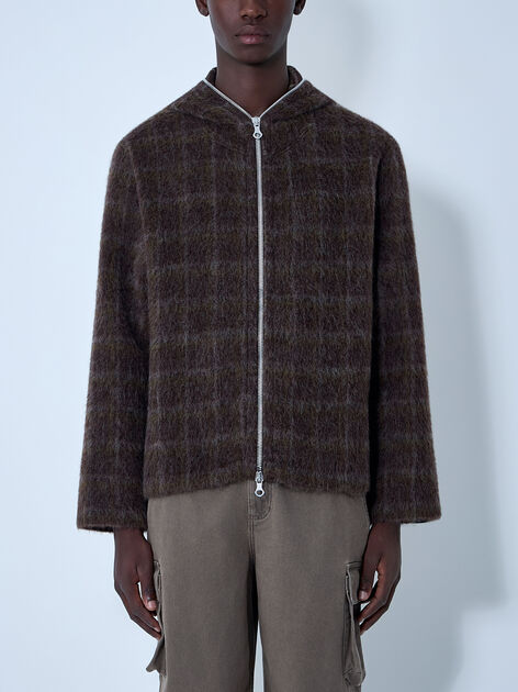 Full Zip-Up Hooded Jacket