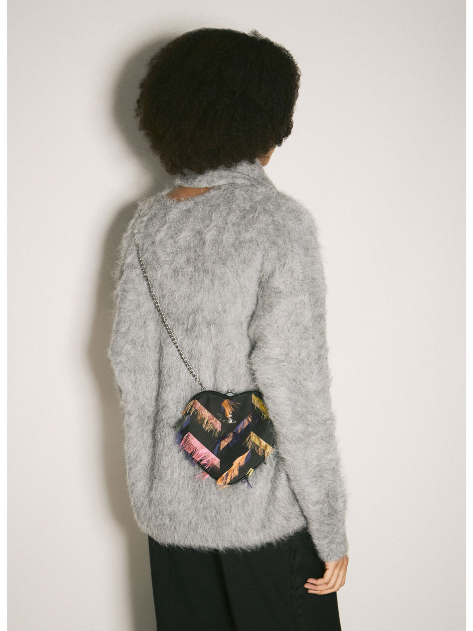 Belle Heart Frame Handbag